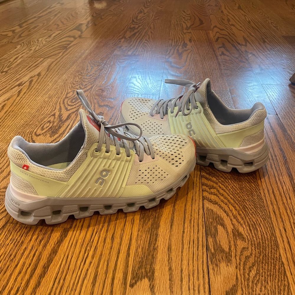 on cloud sneakers